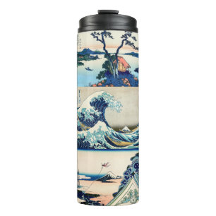 Katsushika Hokusai - 36 Ansichten des Mt. Fuji Aus Thermosbecher