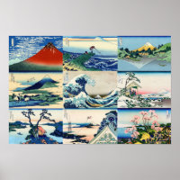 Katsushika Hokusai - 36 Ausblicke auf den Fuji Sel