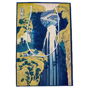 Katsushika Hokusai - Amida Falls Mittlere Geschenktüte