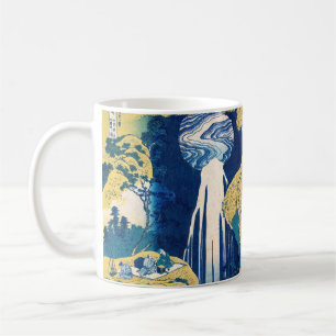 Katsushika Hokusai - Amida-Wasserfall Kaffeetasse