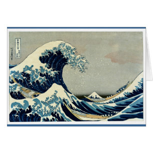 Katsushika Hokusai dans La Grande Vague au large d