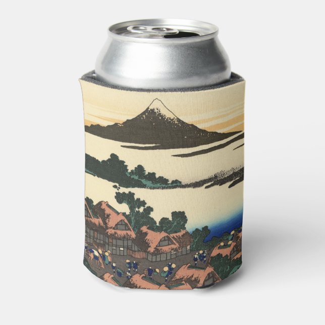 Katsushika Hokusai Dawn in der Provinz Kai Dosenkühler (Kanne Rückseite)