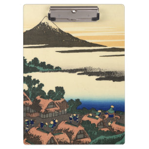 Katsushika Hokusai Dawn in der Provinz Kai Klemmbrett