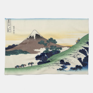 Katsushika Hokusai. Der Eindringpass in der Provin Geschirrtuch