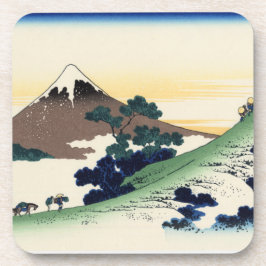 Katsushika Hokusai. Der Eindringpass in der Provin Getränkeuntersetzer