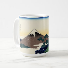 Katsushika Hokusai. Der Eindringpass in der Provin Kaffeetasse