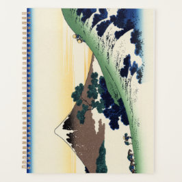 Katsushika Hokusai. Der Eindringpass in der Provin Planer