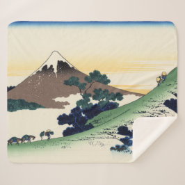 Katsushika Hokusai. Der Eindringpass in der Provin Sherpadecke
