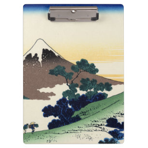 Katsushika Hokusai. Der Inume-Pass in der Provinz Klemmbrett