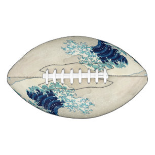 Katsushika Hokusai - Die große Welle vor Kanagawa Football