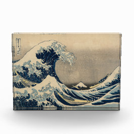 Katsushika Hokusai. Die große Welle vor Kanagawa Fotoblock
