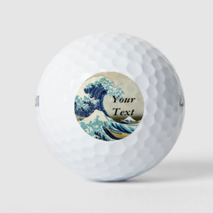 Katsushika Hokusai - Die große Welle vor Kanagawa Golfball