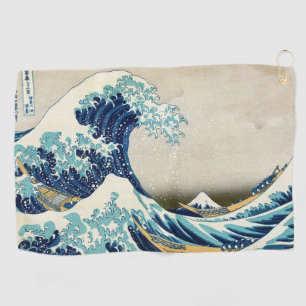 Katsushika Hokusai - Die große Welle vor Kanagawa Golfhandtuch