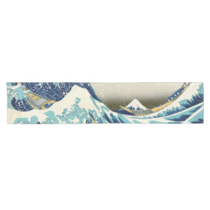 Katsushika Hokusai - Die große Welle vor Kanagawa Kurzer Tischläufer
