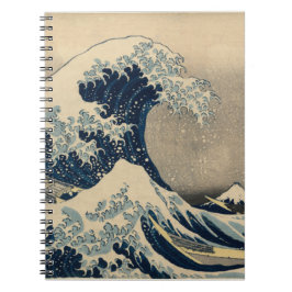 Katsushika Hokusai. Die große Welle vor Kanagawa Notizblock