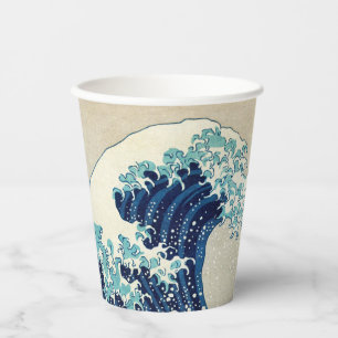 Katsushika Hokusai - Die große Welle vor Kanagawa Pappbecher