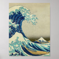Katsushika Hokusai - Die große Welle vor Kanagawa