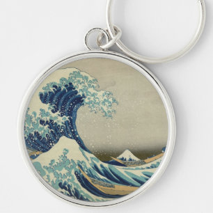 Katsushika Hokusai: Die große Welle vor Kanagawa Schlüsselanhänger
