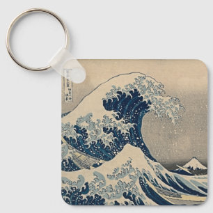 Katsushika Hokusai. Die große Welle vor Kanagawa Schlüsselanhänger
