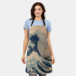 Katsushika Hokusai. Die große Welle vor Kanagawa Schürze