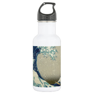 Katsushika Hokusai: Die große Welle vor Kanagawa Trinkflasche