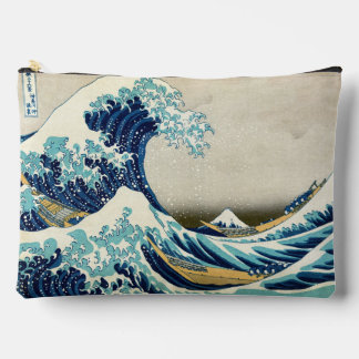 Katsushika Hokusai - Die große Welle vor Kanagawa Zubehörtasche