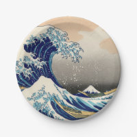 KATSUSHIKA HOKUSAI - Die große Welle weg von