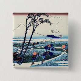 Katsushika Hokusai - Ejiri in der Provinz Suruga Button