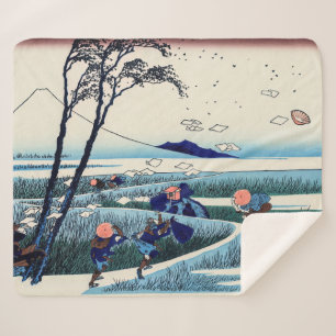 Katsushika Hokusai - Ejiri in der Provinz Suruga Sherpadecke