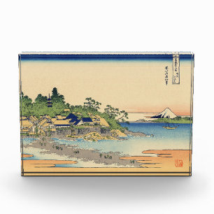 Katsushika Hokusai Enoshima in der Provinz Sagami Fotoblock