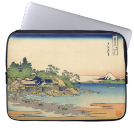 Katsushika Hokusai Enoshima in der Provinz Sagami Laptopschutzhülle