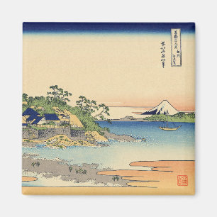 Katsushika Hokusai Enoshima in der Provinz Sagami Magnet
