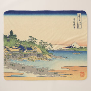 Katsushika Hokusai Enoshima in der Provinz Sagami Sherpadecke