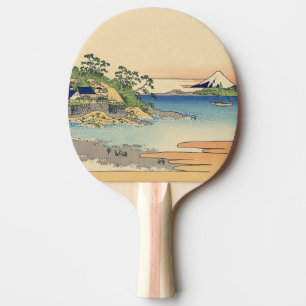 Katsushika Hokusai Enoshima in der Provinz Sagami Tischtennis Schläger