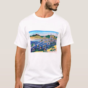 Katsushika Hokusai - Fuji von Kanaya an der Tokaid T-Shirt