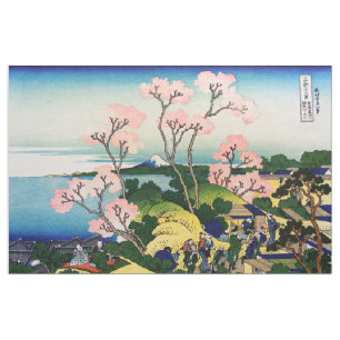 Katsushika Hokusai - Gotenyama, Tokaido, Shinagawa Stoff