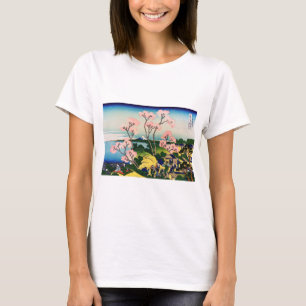 Katsushika Hokusai - Gotenyama, Tokaido, Shinagawa T-Shirt