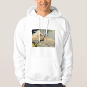 Katsushika Hokusai - Junge betrachtet den Fuji Hoodie