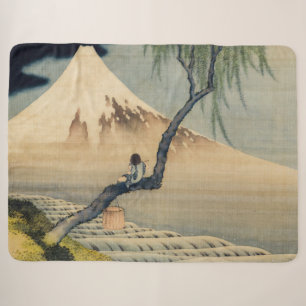 Katsushika Hokusai - Junge betrachtet den Fuji Sherpadecke