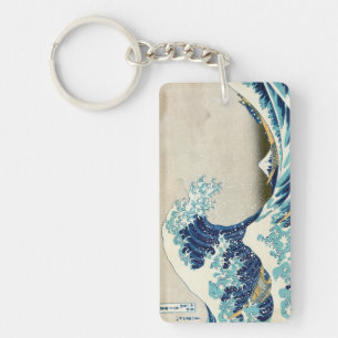 Katsushika Hokusai - La Grande vague au large de K