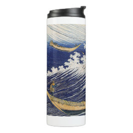 Katsushika Hokusai. Meereswellen Thermosbecher
