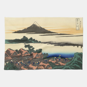 Katsushika Hokusai Morgendämmerung in der Provinz Geschirrtuch