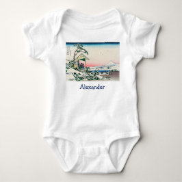 Katsushika Hokusai - Teehaus bei Koishikawa Baby Strampler