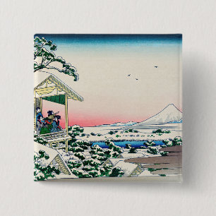 Katsushika Hokusai - Teehaus bei Koishikawa Button