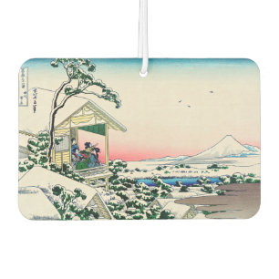 Katsushika Hokusai - Teehaus in Koishikawa Autolufterfrischer