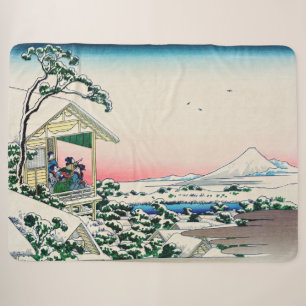 Katsushika Hokusai - Teehaus in Koishikawa Sherpadecke