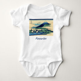 Katsushika Hokusai - Umegawa in der Provinz Sagami Baby Strampler