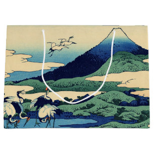 Katsushika Hokusai - Umegawa in der Provinz Sagami Große Geschenktüte