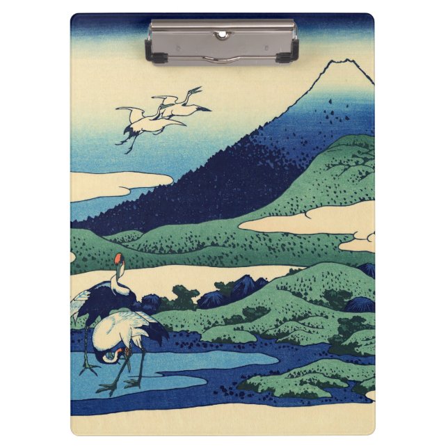 Katsushika Hokusai - Umegawa in der Provinz Sagami Klemmbrett (Vorderseite)
