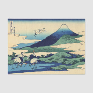 Katsushika Hokusai - Umegawa in der Provinz Sagami Seidenpapier